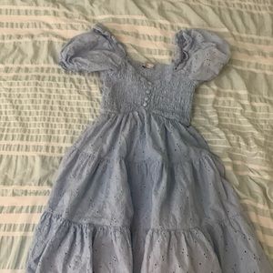 SO blue poofy dress
